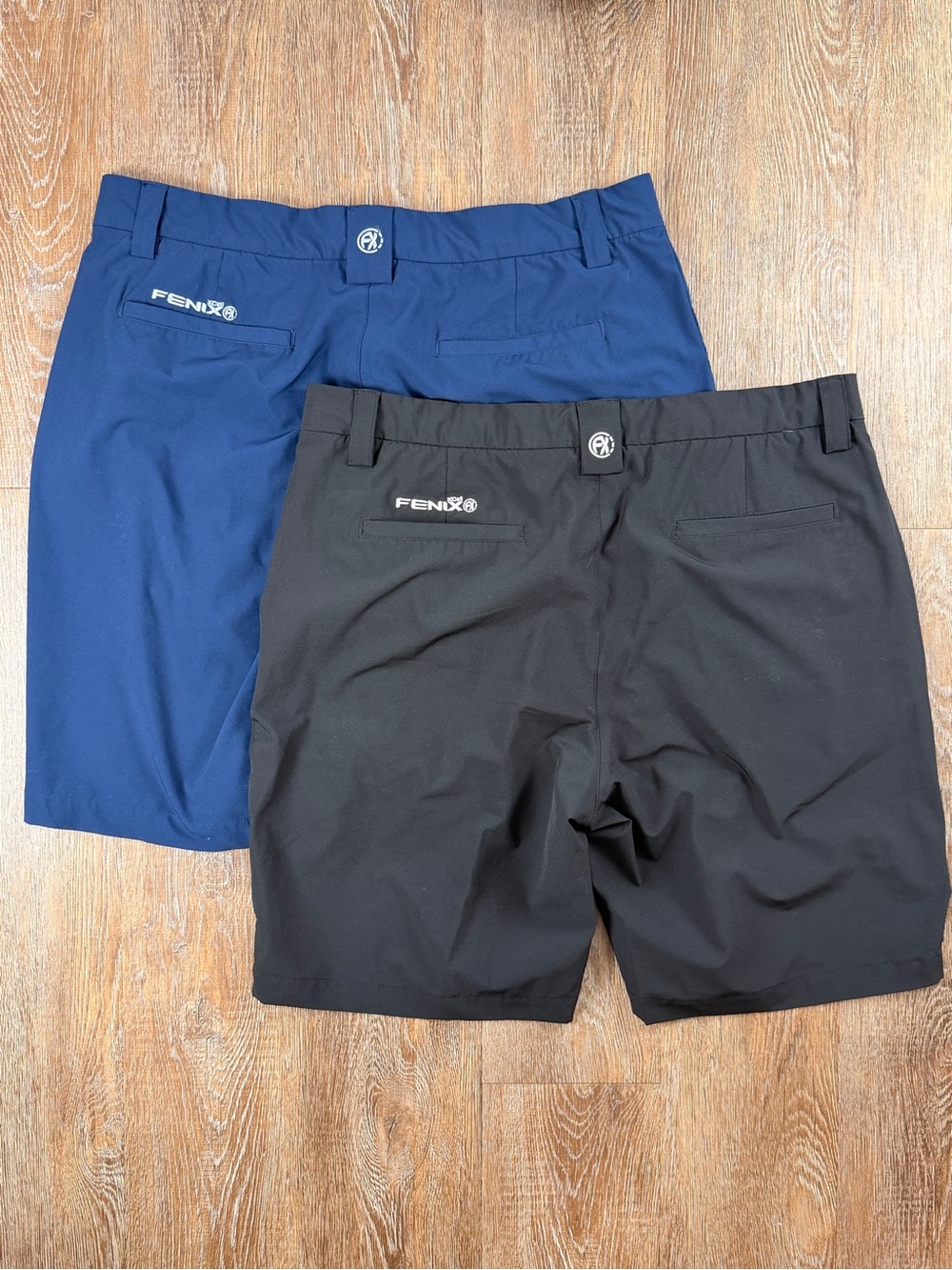 Fenix Xcell Performance Shorts Lot Navy Black Quick Dry Stretch | 36